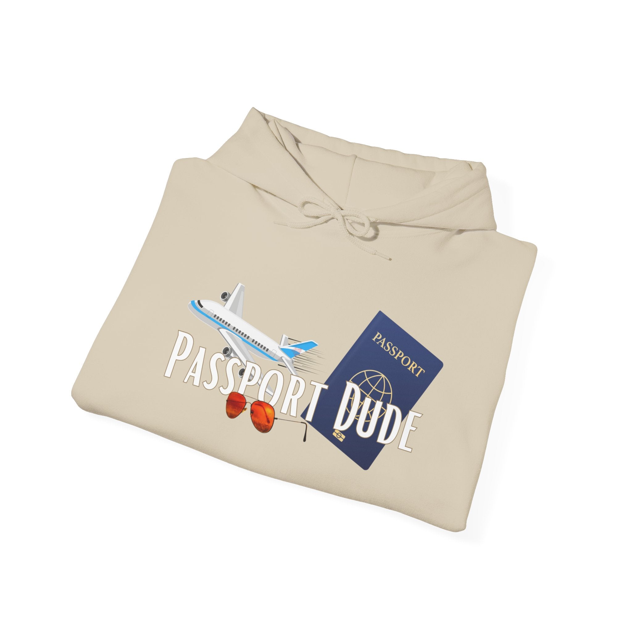 Passport Dude Unisex Heavy Blend™ Hooded Sweatshirt